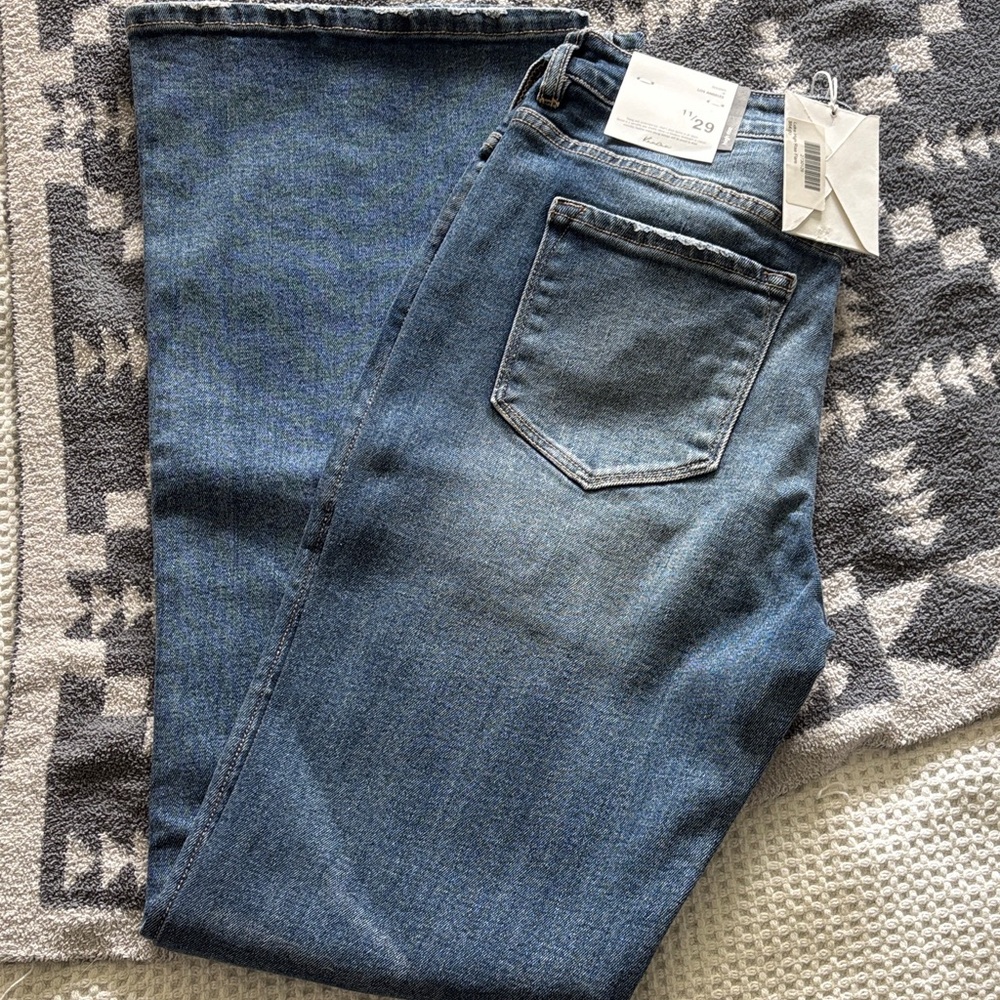 Women’s KanCan Luke Blue Flare Jeans
